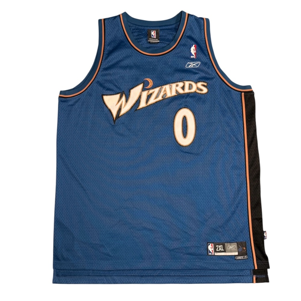 Gilbert ARENAS Washington WIZARDS Vintage REEBOK Basketball Jersey - AGENT ZERO
